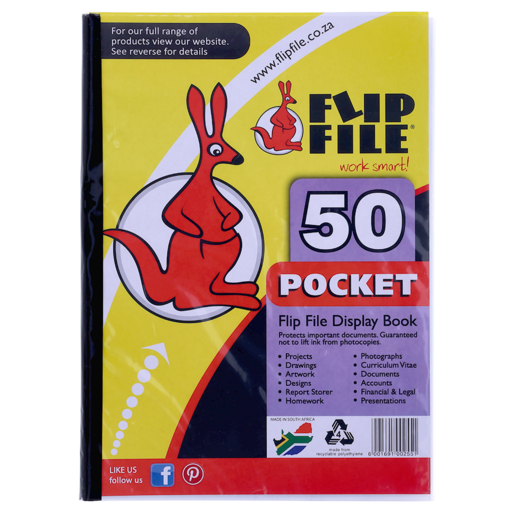 FLIP FILE 50 POCKETS